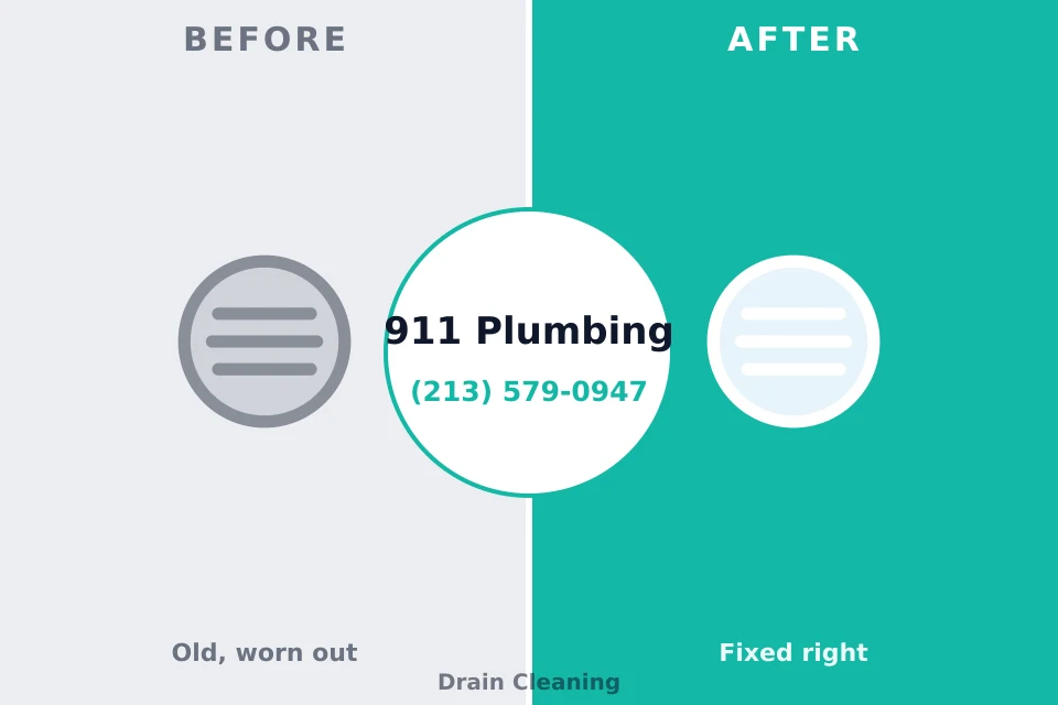 Before and after: plumbing company Corvallis, MT